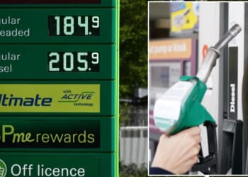 Petrol and diesel drivers risk £100 fine when searching for cheap fuel prices