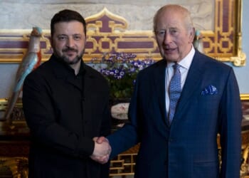 Volodymyr Zelensky issues message to King Charles after monarch's 'strong words' in US