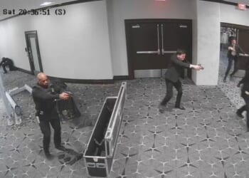 CCTV shows moment alleged gunman stormed press dinner | US | News