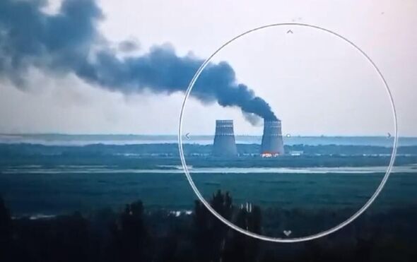 Fire breaks out in Zaporizhzhia nuclear power plant