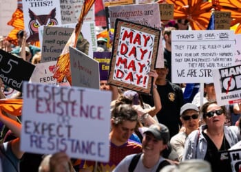 Teachers’ Unions Celebrate Socialist Holy Day